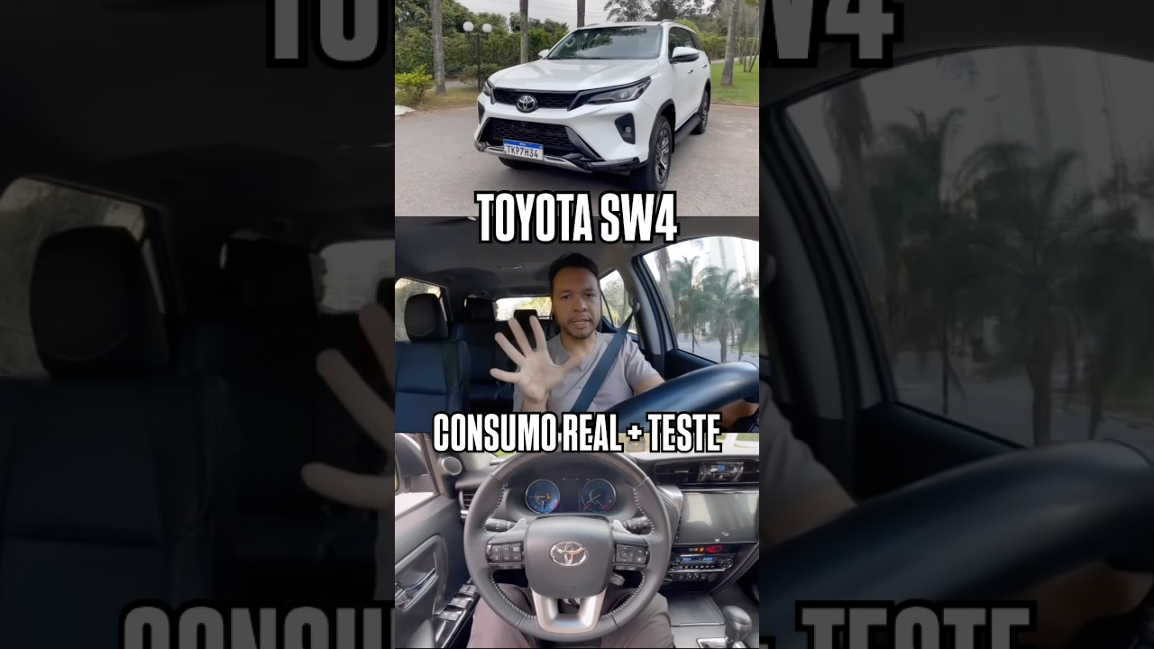 CONSUMO REAL DE DIESEL DO TOYOTA SW4