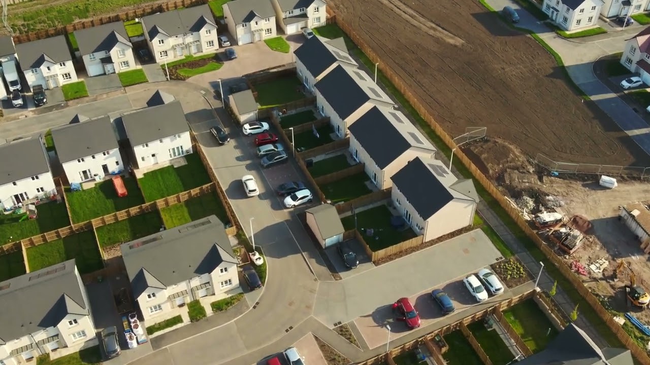 WALLYFORD NEW DEVELOPMENT ST CLEMENTS WELLS\VIEW DRONE FOOTAGE | BARATTS | CRUDEN | TAYLOR WIMPY