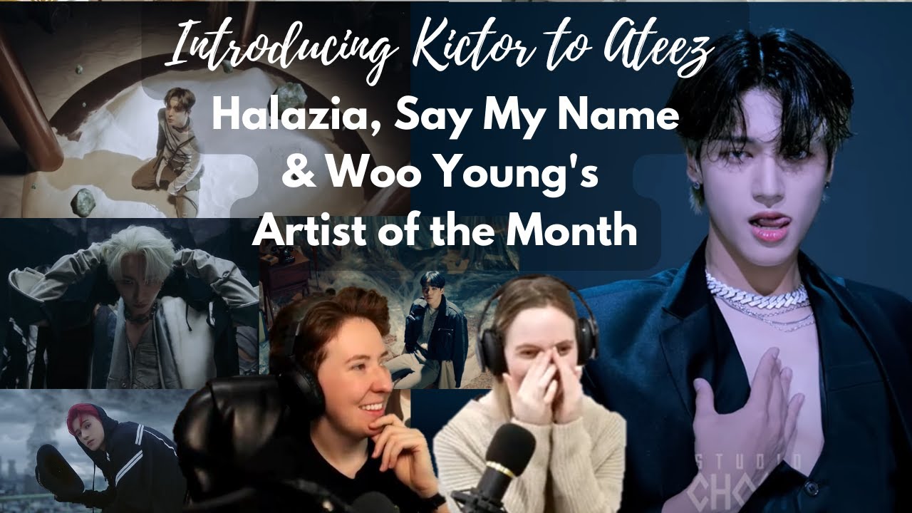 DANGEROUS COWBOY!  Introducing @Kictor to Ateez [Halazia, Say My Name & Wooyoung Artist of the Month