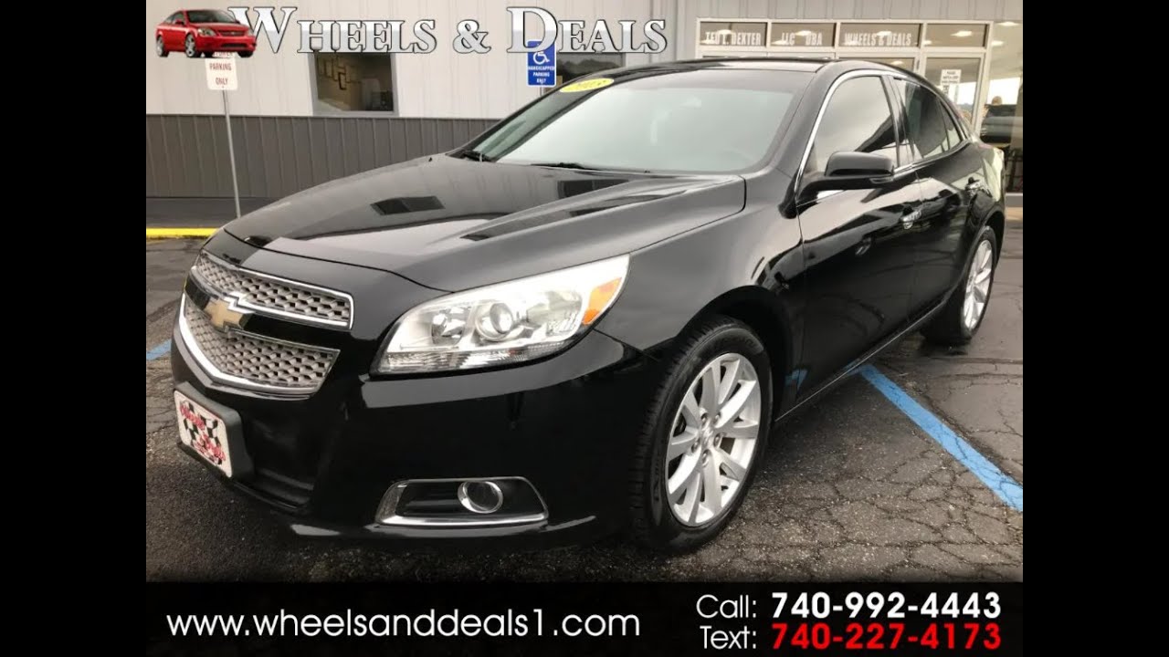 2013 Chevy Malibu LTZ with a 2.5L engine