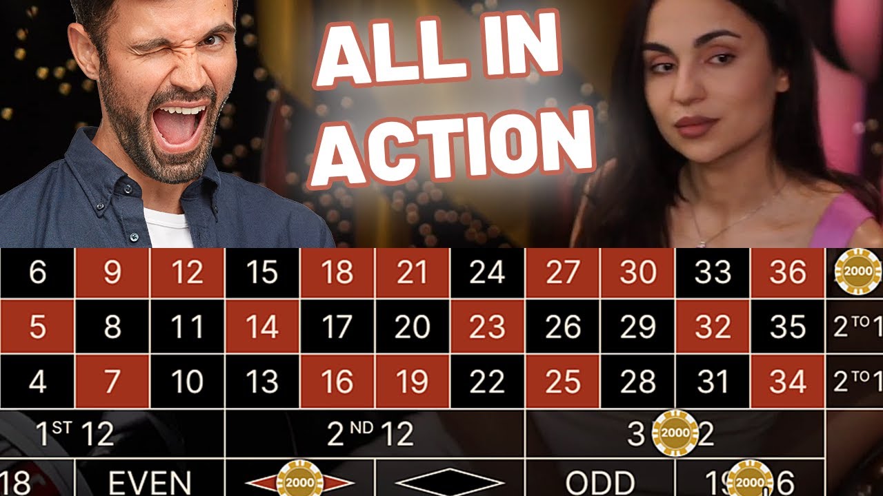 IMMERSIVE ROULETTE ALL IN ACTION - €5,000 TO €12,000 IN 5 MINUTES!