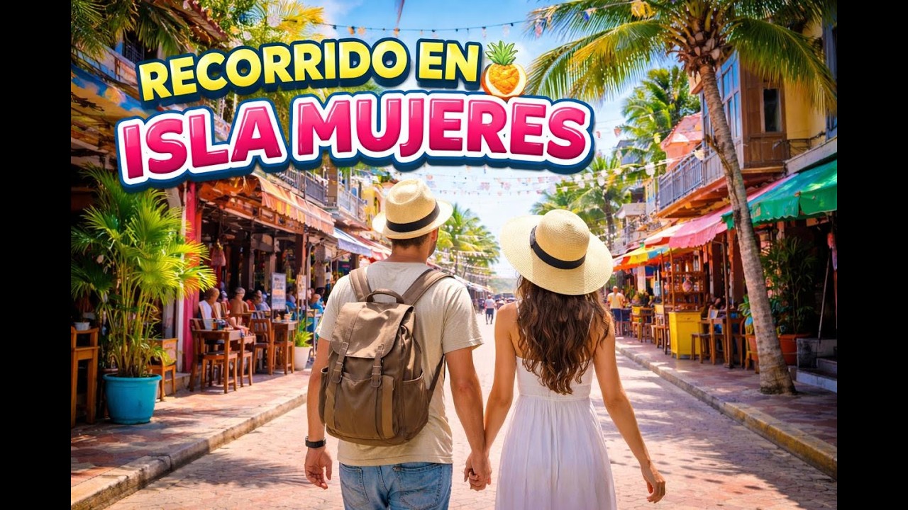 Isla Mujeres - WALKTOUR , Paraíso Caribeño.