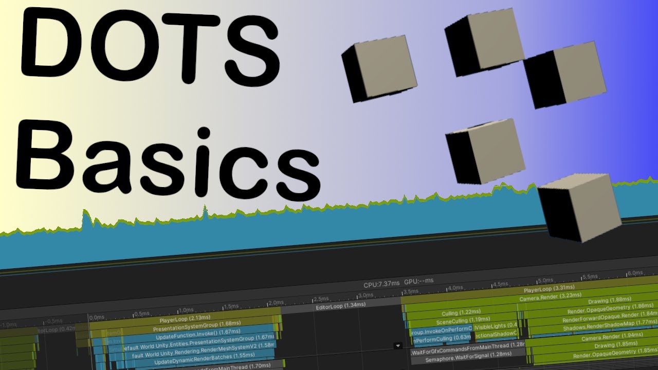 Writing a rotating cube system in DOTS - DOTS basics - Unity Tutorial 2021
