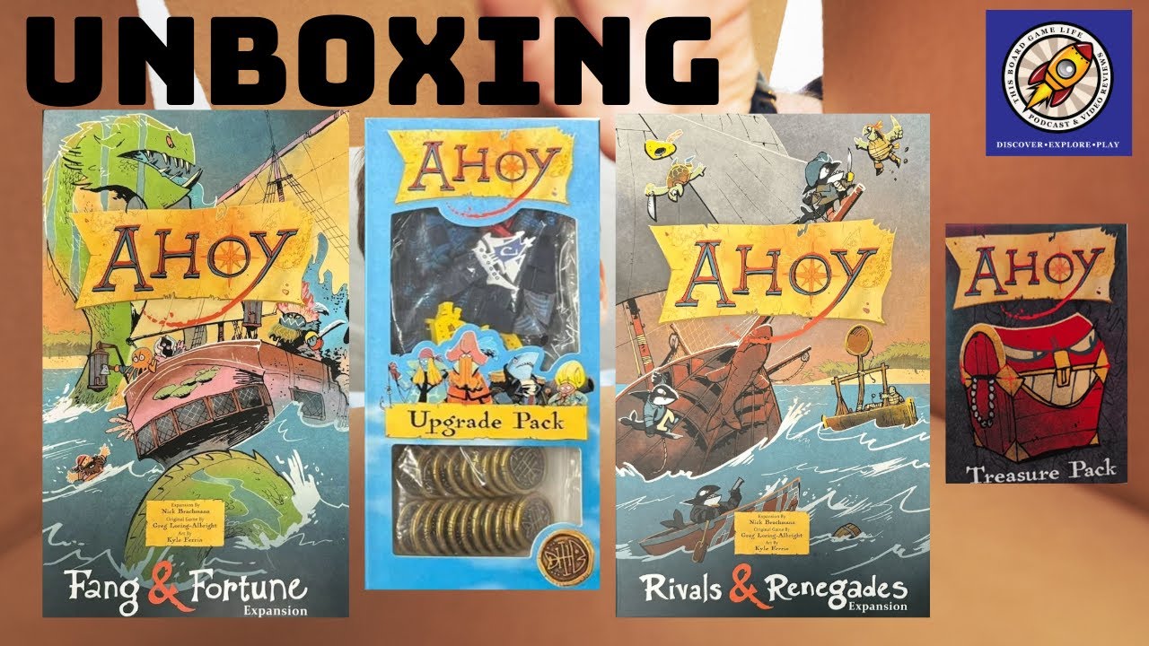 Ahoy Expansions Unboxing