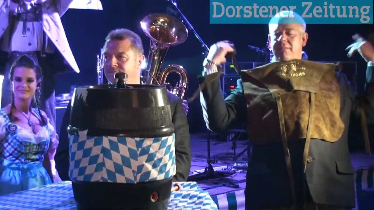 Wies´n Stimmung beim 4. Oktoberfest in Schermbeck