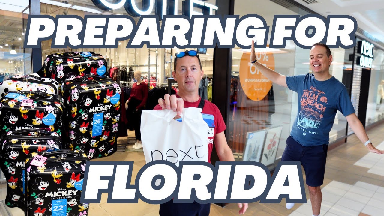 Last Minute FLORIDA preparations