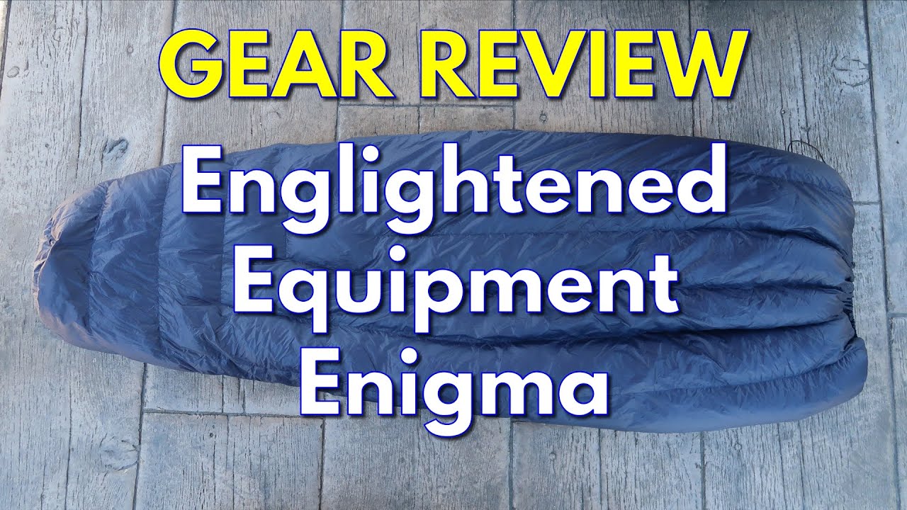 Backpacking Gear Review | Enlightened Equipment Enigma down quilt