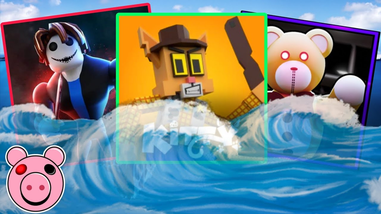 O Iceberg das FANGAMES de PIGGY!(Remake) |Parte 1 - FANGAMES Clássicas ft.@HardThomGamerOFC  