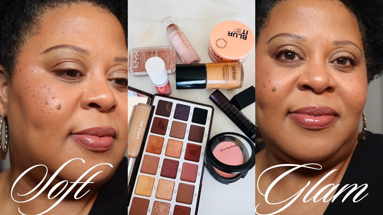 EASY SOFT GLAM MAKEUP-BEGINNER FRIENDLY MAKEUP TUTORIAL