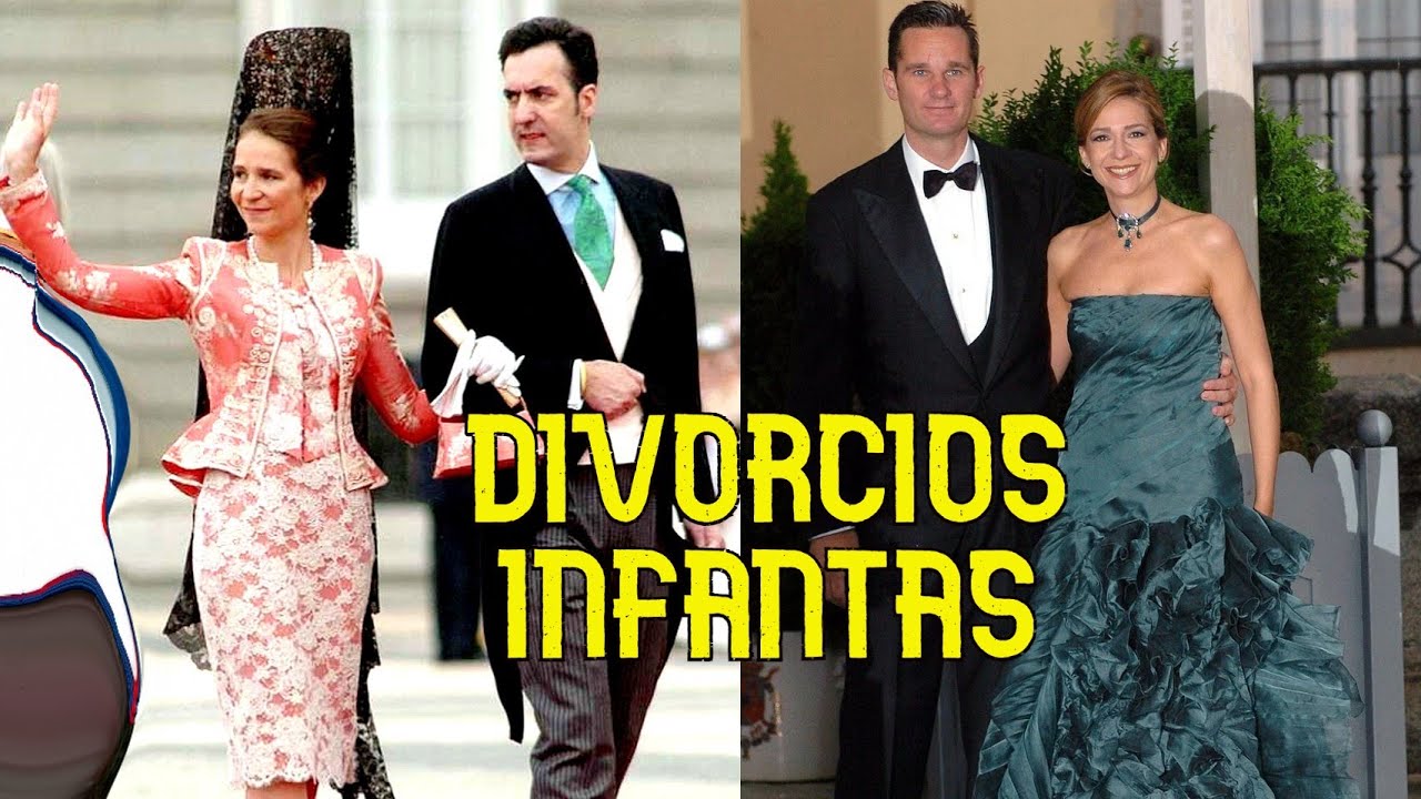 ✅Los divorcios de las Infantas Elena y Cristina de Marichalar y Urdangarin👑🤓
