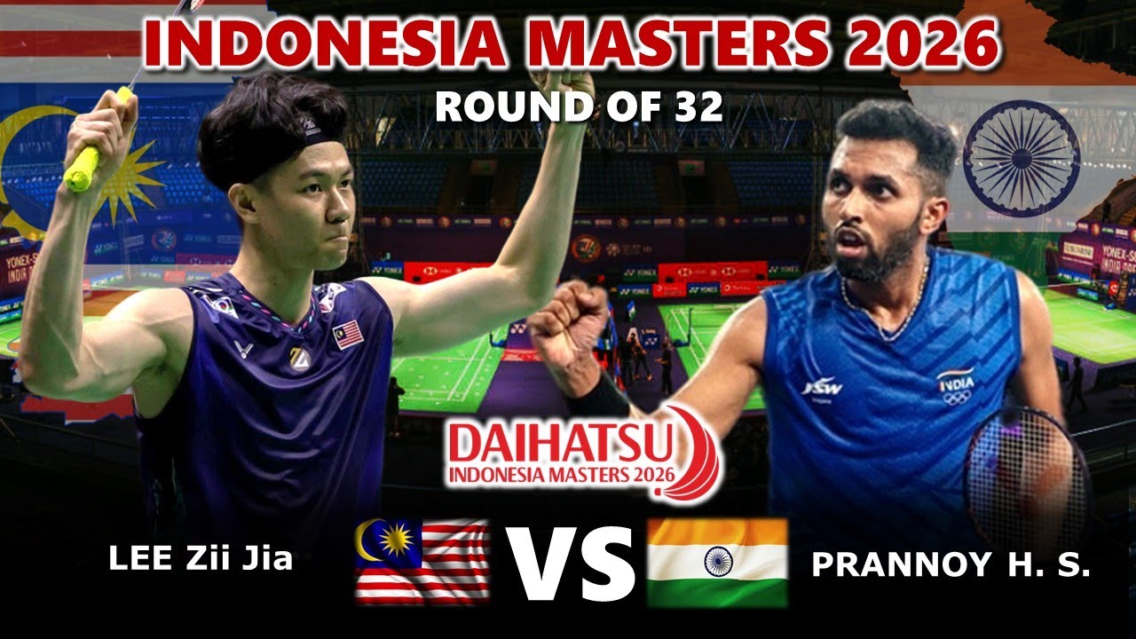 FANTASTIC‼️LEE Zii Jia (MAS) vs PRANNOY H S (IND) | Indonesia Masters 2026 Badminton