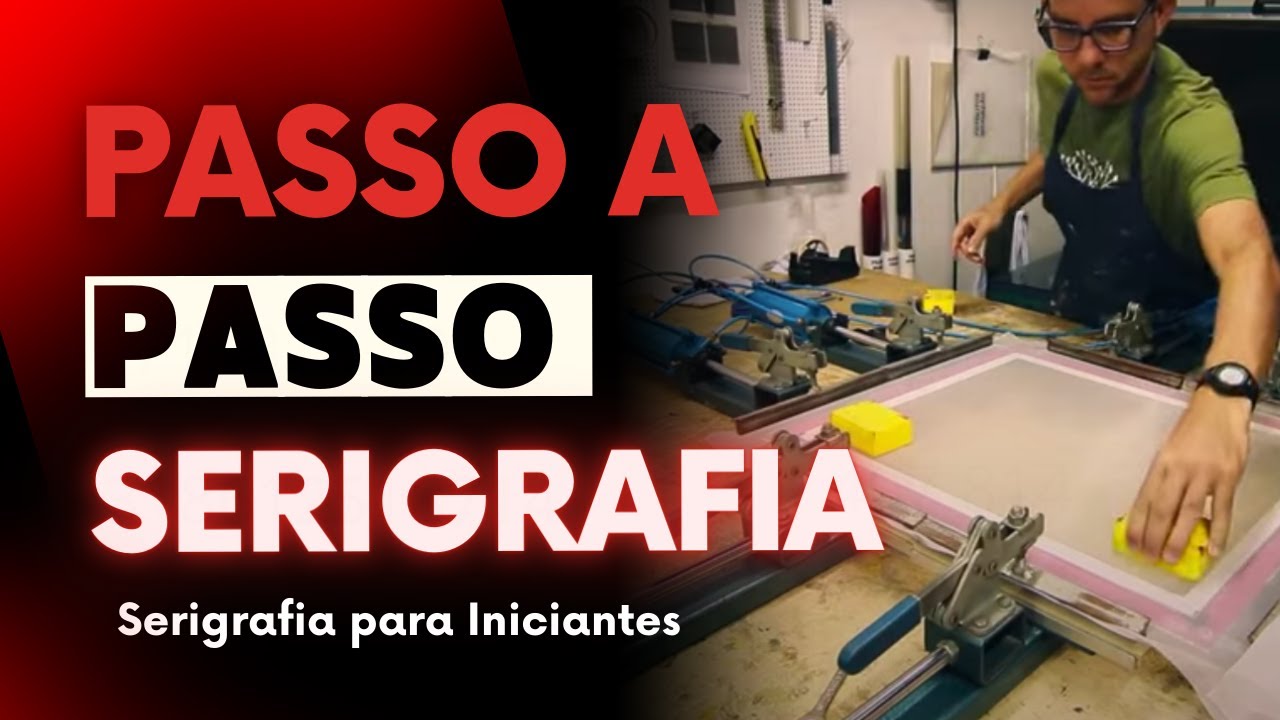 Aprenda a Faturar At&eacute; R$7mil Por M&ecirc;s Em Casa com Serigrafia