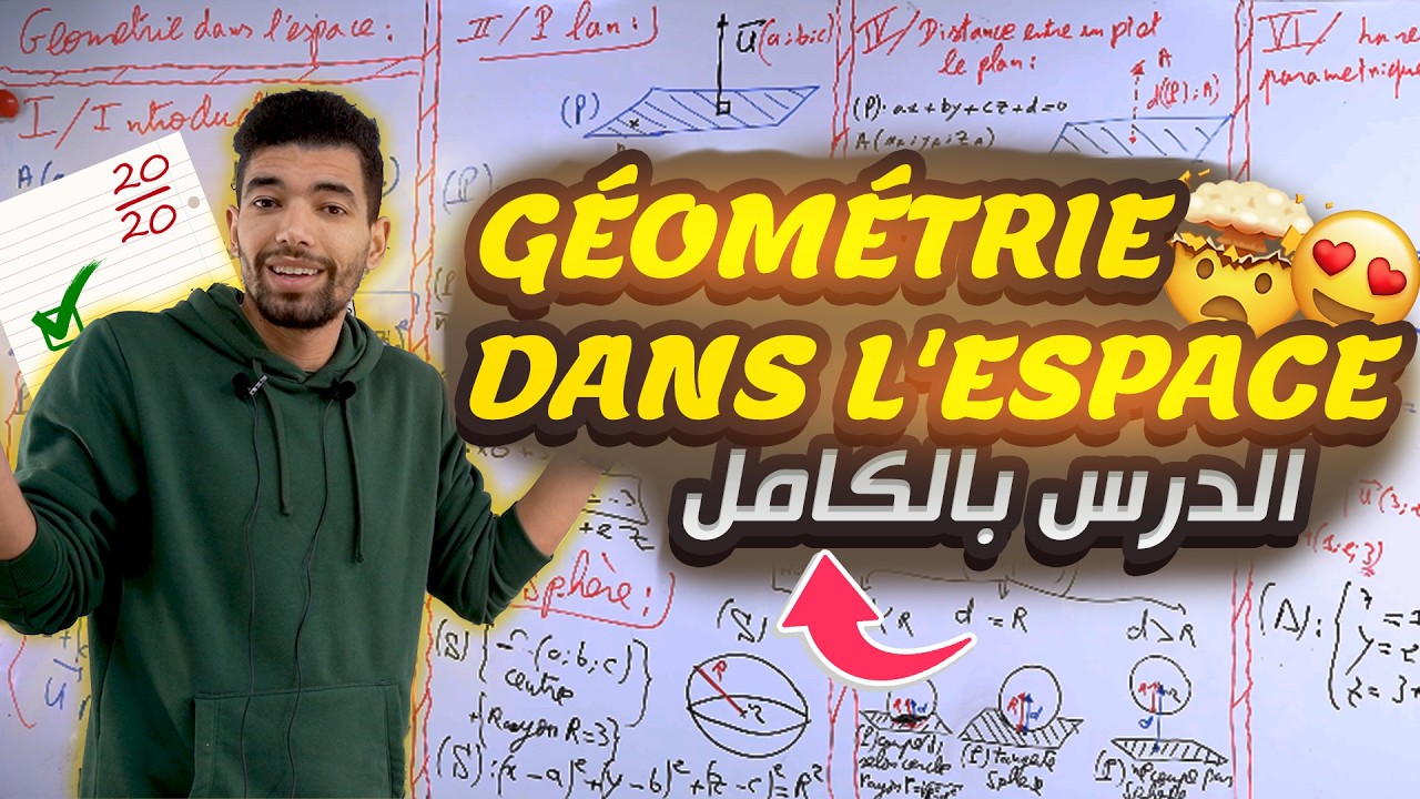 Géométrie dans l'espace 2 Bac