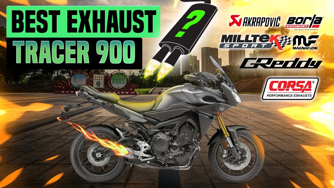 Yamaha Tracer 900 Exhaust Sound🔥Akrapovic,Black Widow,IXIL,LeoVince,Mivv,Spark,Scorpion,Shark,Zard