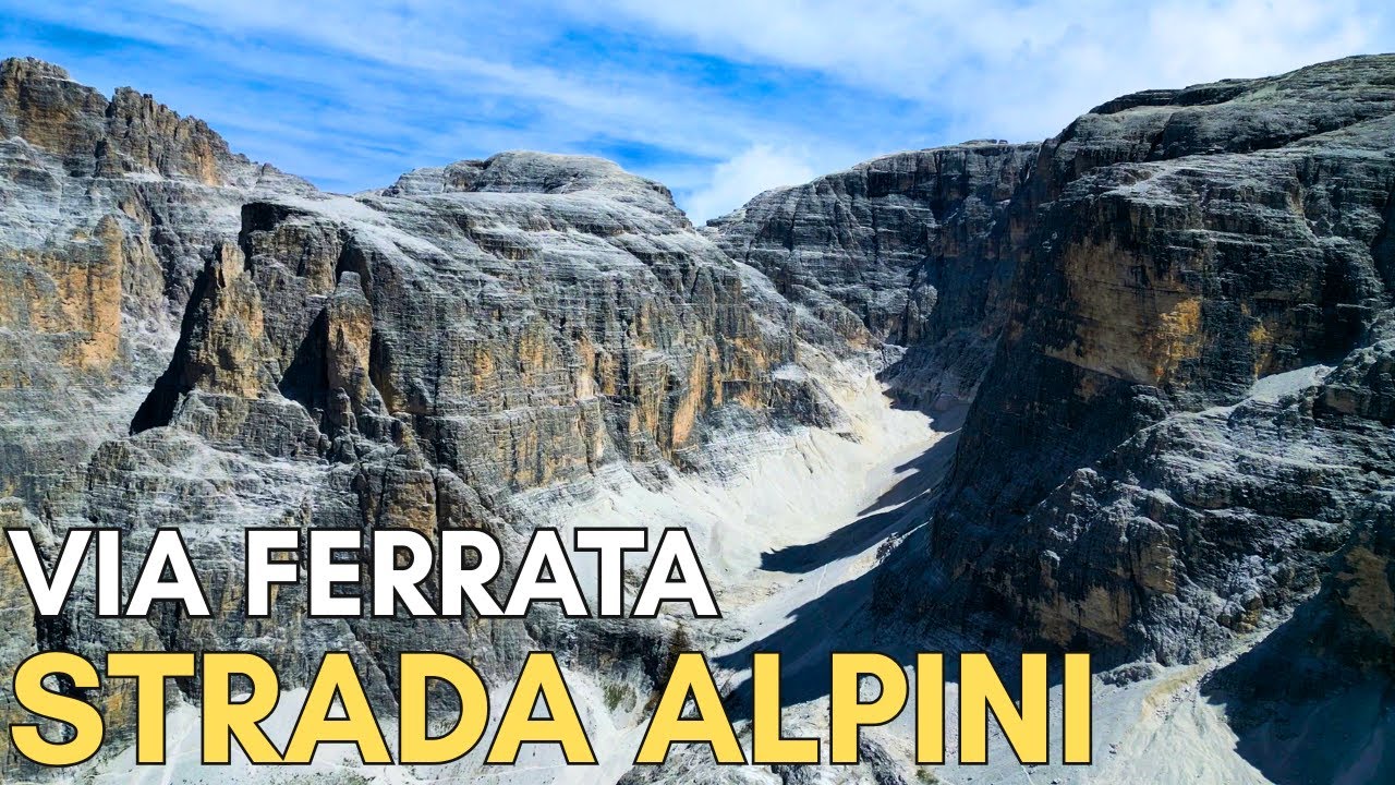 La via ferrata pi&ugrave; bella che abbia mai fatto - Strada Alpini