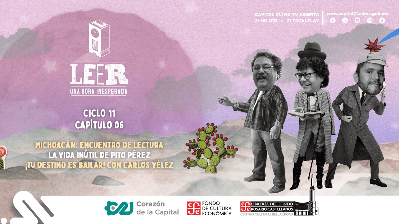 Leer una hora inesperada con Paco Taibo II / 17 Febrero