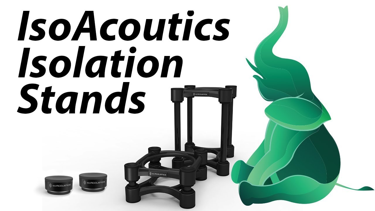Isoacoustics Monitor Stands and Puck