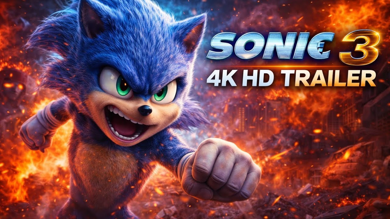 Sonic 3 The Movie (4K HD)💀