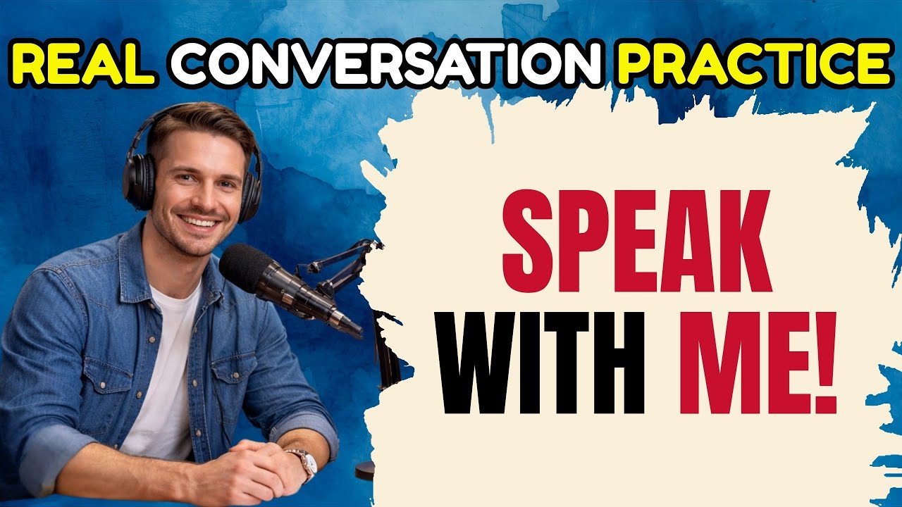 ✨Practice Speaking English With Me In A Real Conversation | 5 Minutes Easy English Practice