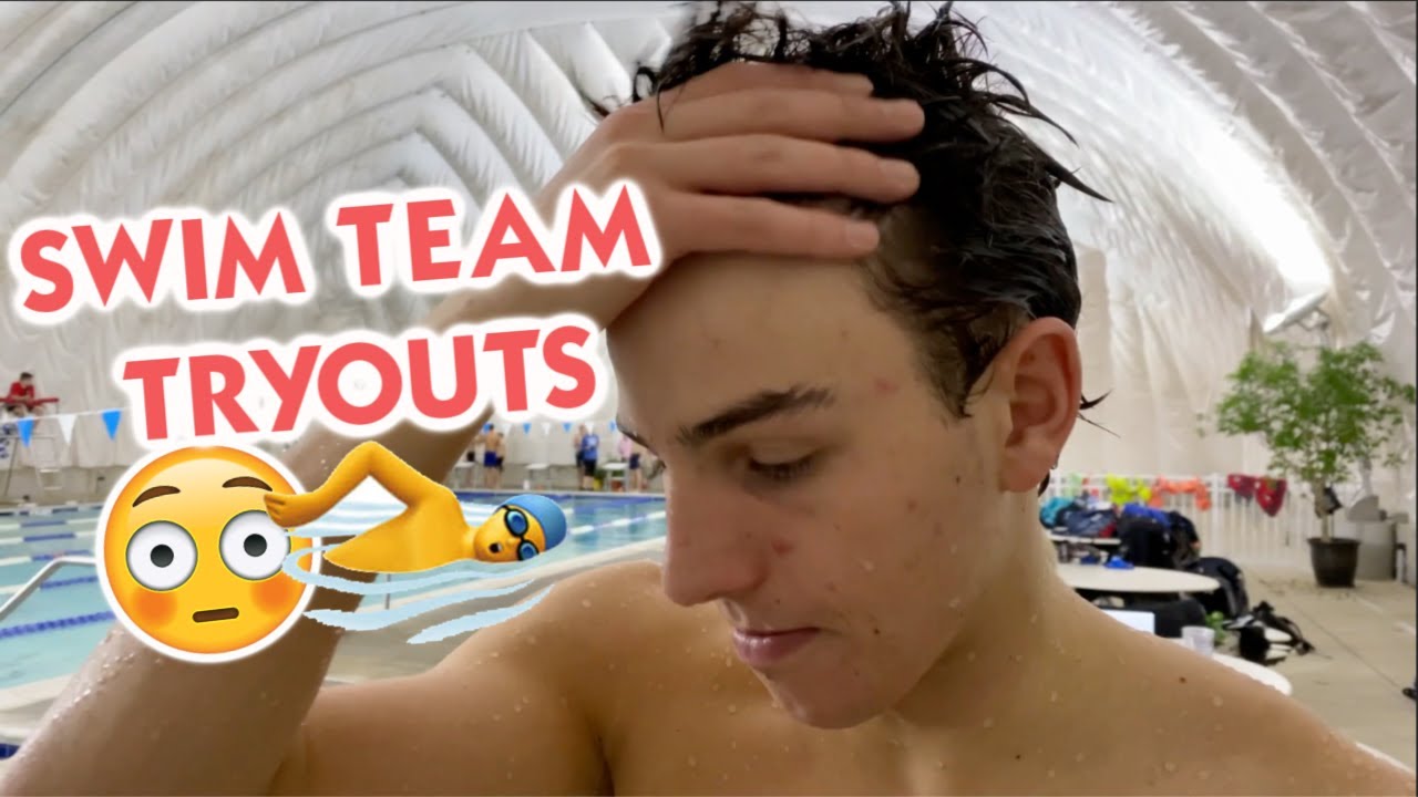 High School Swim Team Tryouts