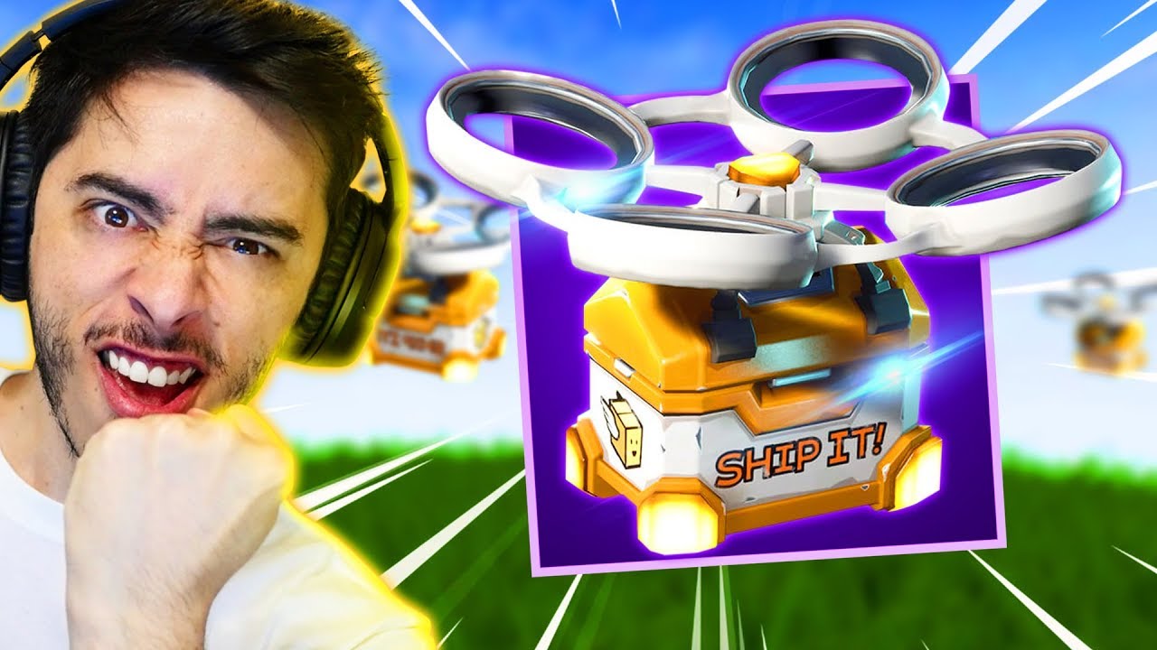 SÓ VALE LOOT DE DRONE! - Fortnite