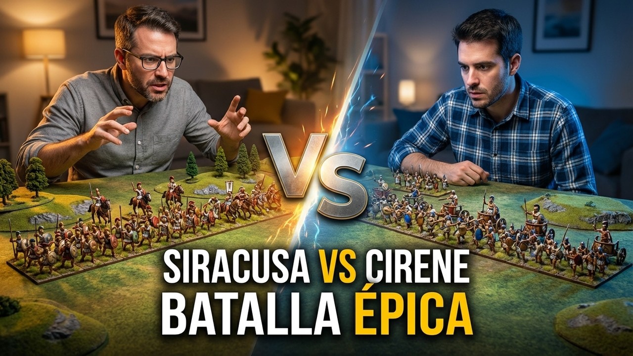 Siracusa vs. Cirene ¡Batalla épica en rumbo de colisión!