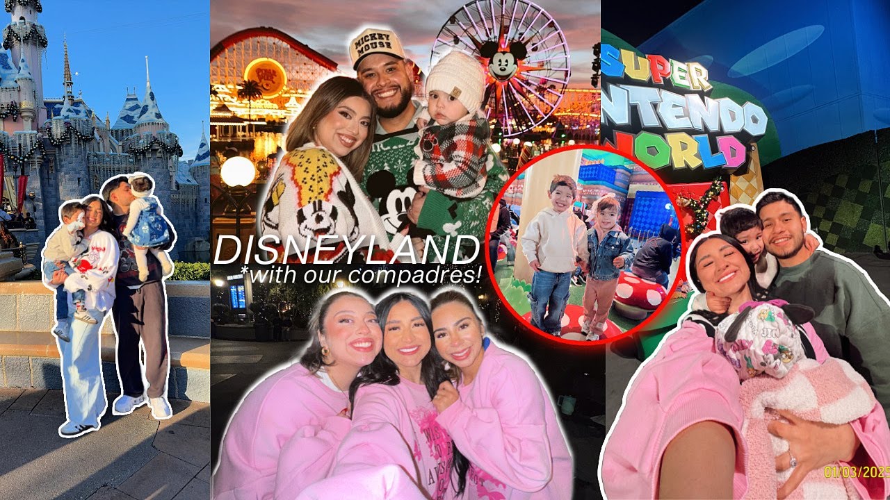 OUR ANNUAL DISNEY TRIP WITH OUR COMPADRES🎡🐭