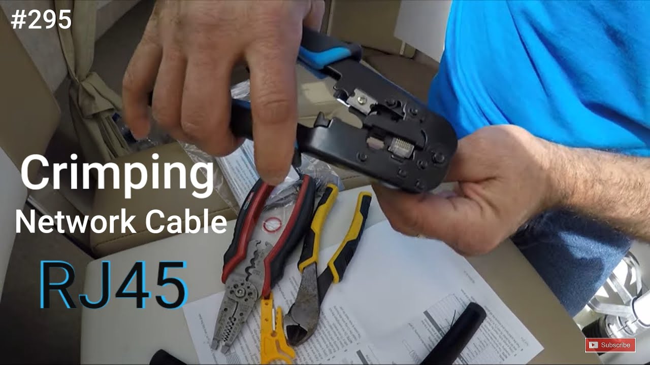 Как сделать сетевые патч-корды RJ45 с помощью обжимного инструмента Установка радара Garmin Fanto...