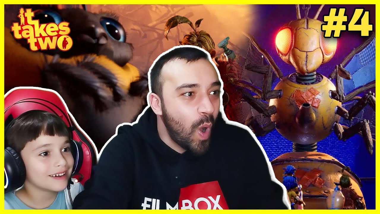 ROBOT ARI VE DEV BÖCEKLERLE SAVAŞTIK! AKSİYON DOLU BİR BÖLÜM! MUHAMMED ALP İLE IT TAKES TWO #4