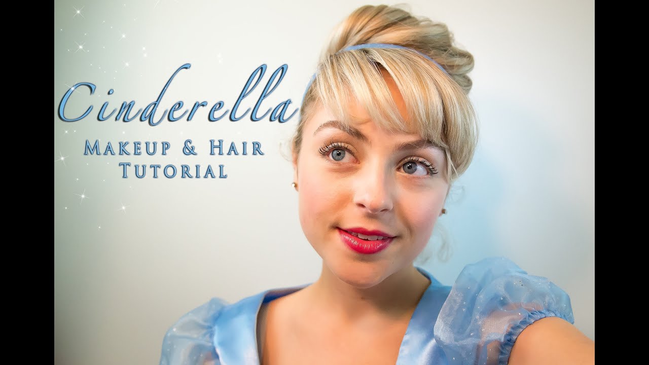 Cinderella Makeup and Hair Tutorial