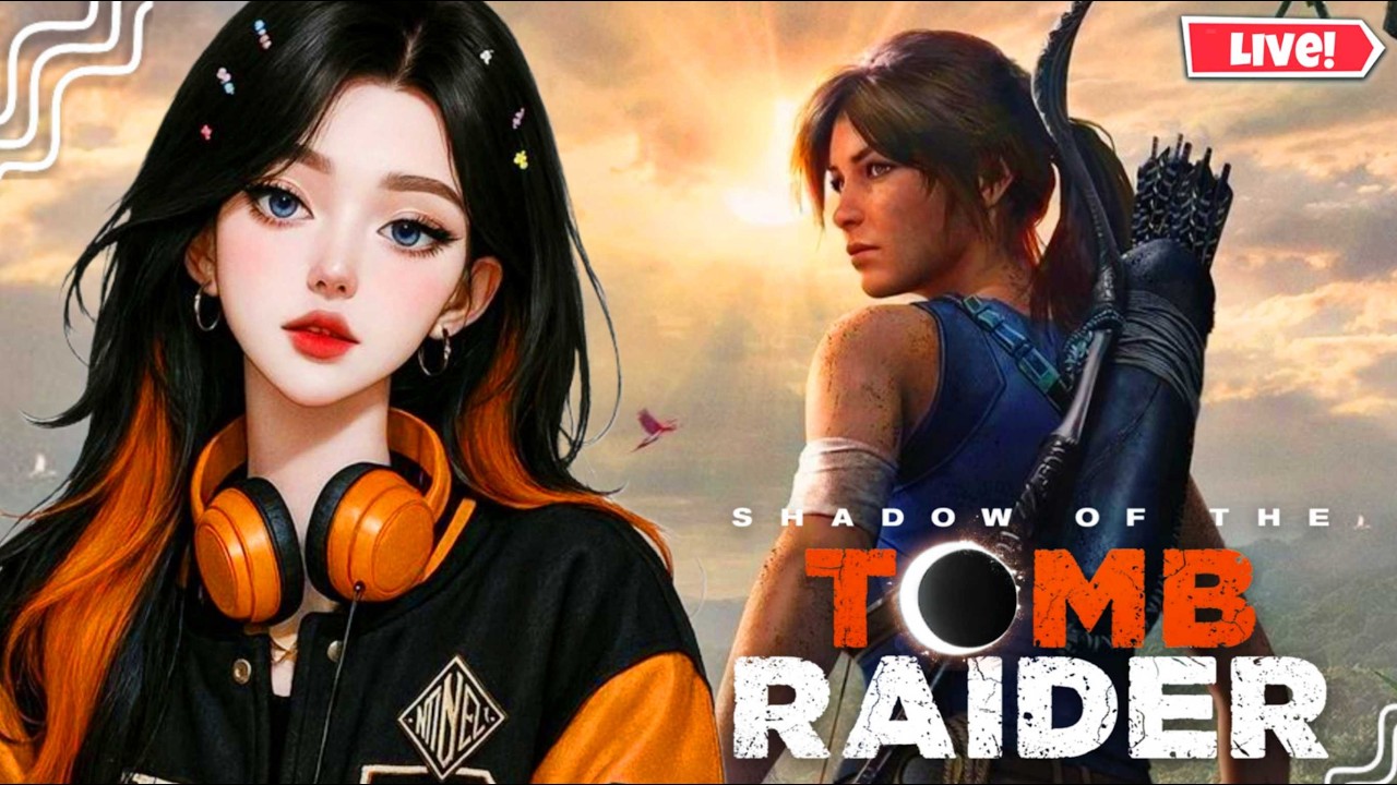 SHADOW OF THE TOMB RAIDER LIVE 🔴 | IAMBR3 GAMING 💜