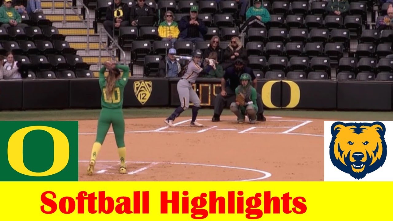Northern Colorado vs #24 Oregon Softball Game Highlights, April 28 2024