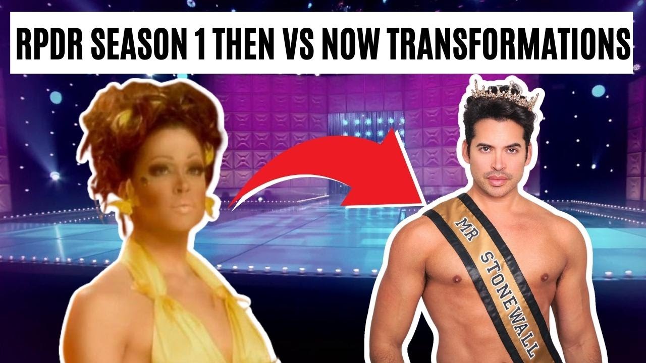 Then vs Now: RuPaul's Drag Race Season 1 Transformations - RPDR Drag Queen News