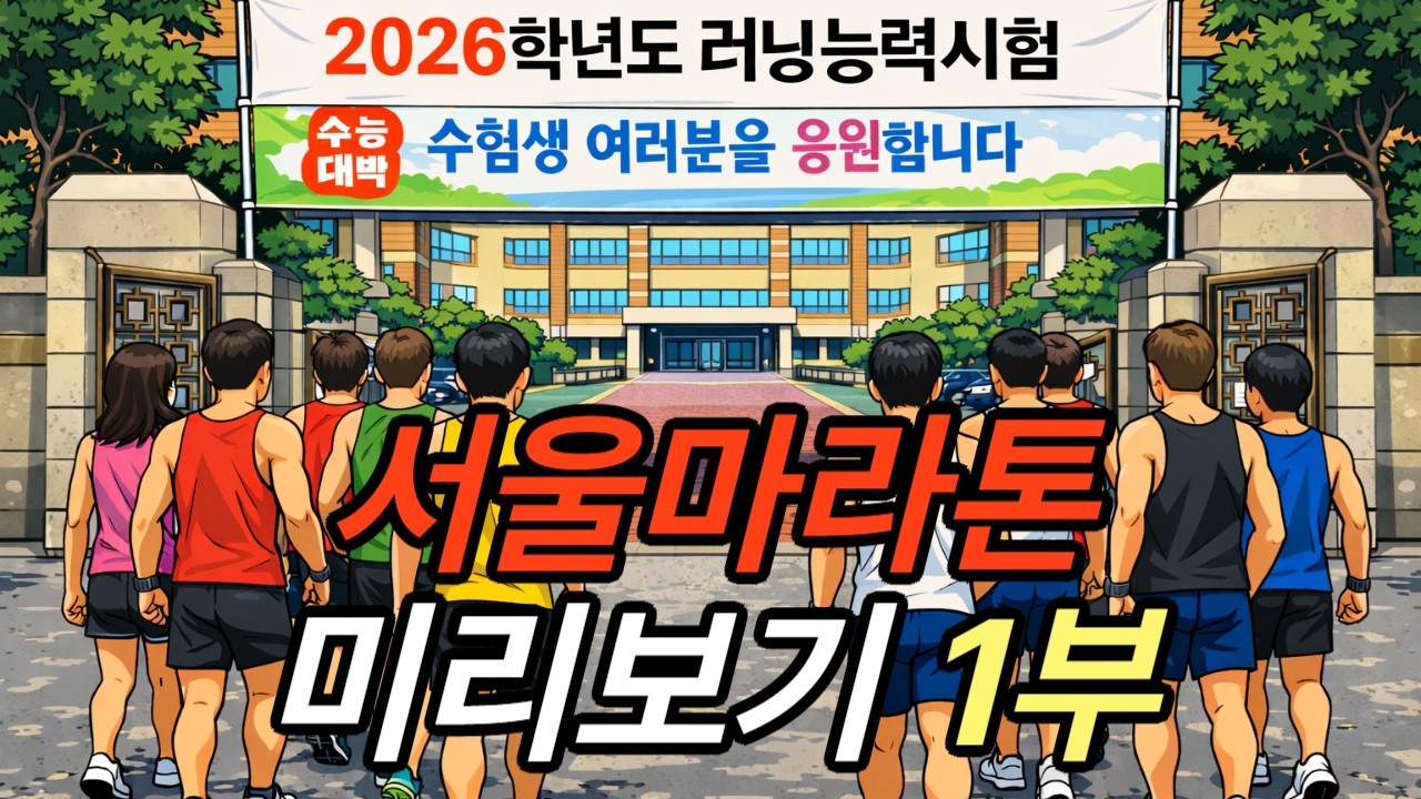 서울마라톤 미리보기 1부