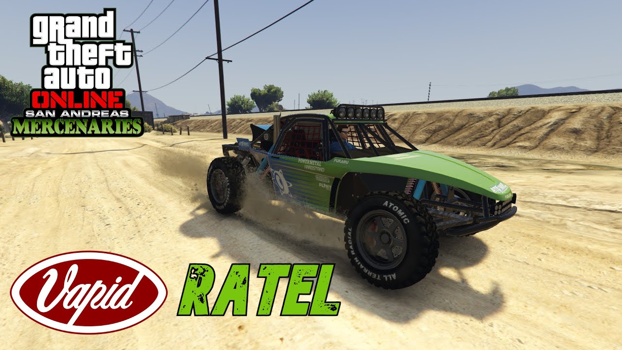 Vapid Ratel - Customization & Tests - GTA Online San Andreas Mercenaries DLC
