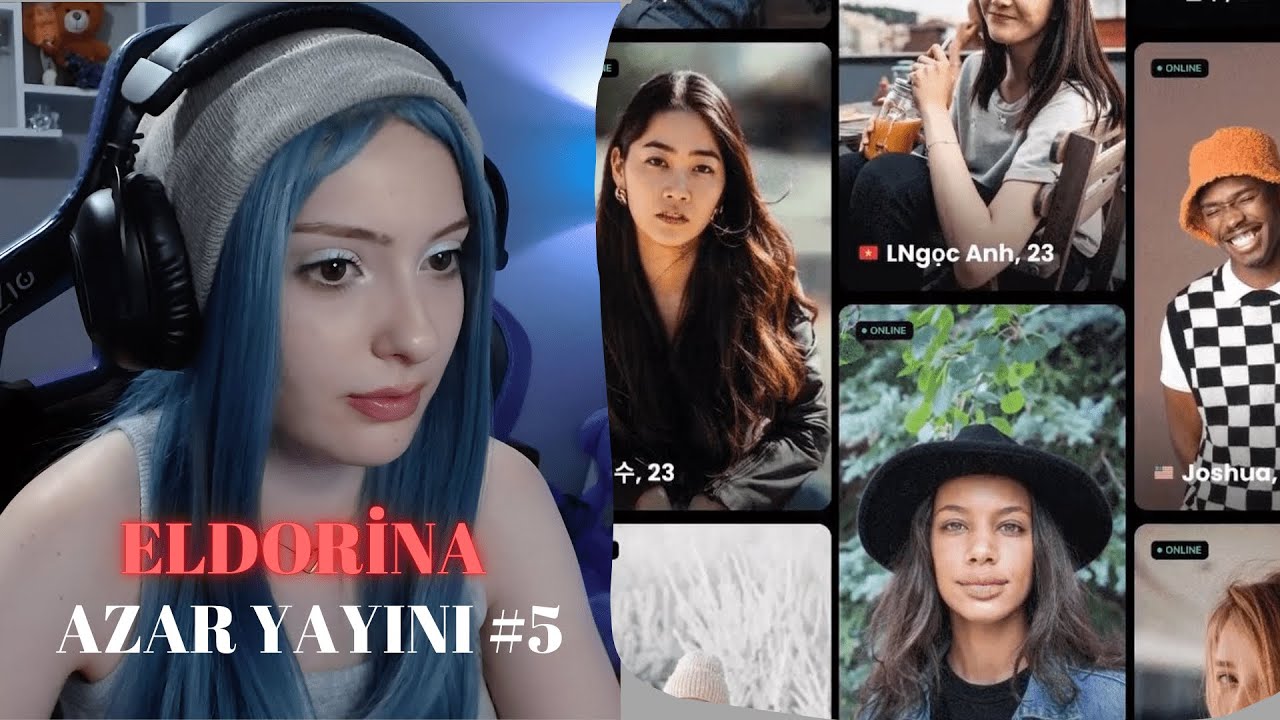 ELDORİNA AZARA GİRİYOR #5 ! EN SEVİLEN YAYINLARDAN AZAR YAYINI ! @eldorinaa #eldorina #azar