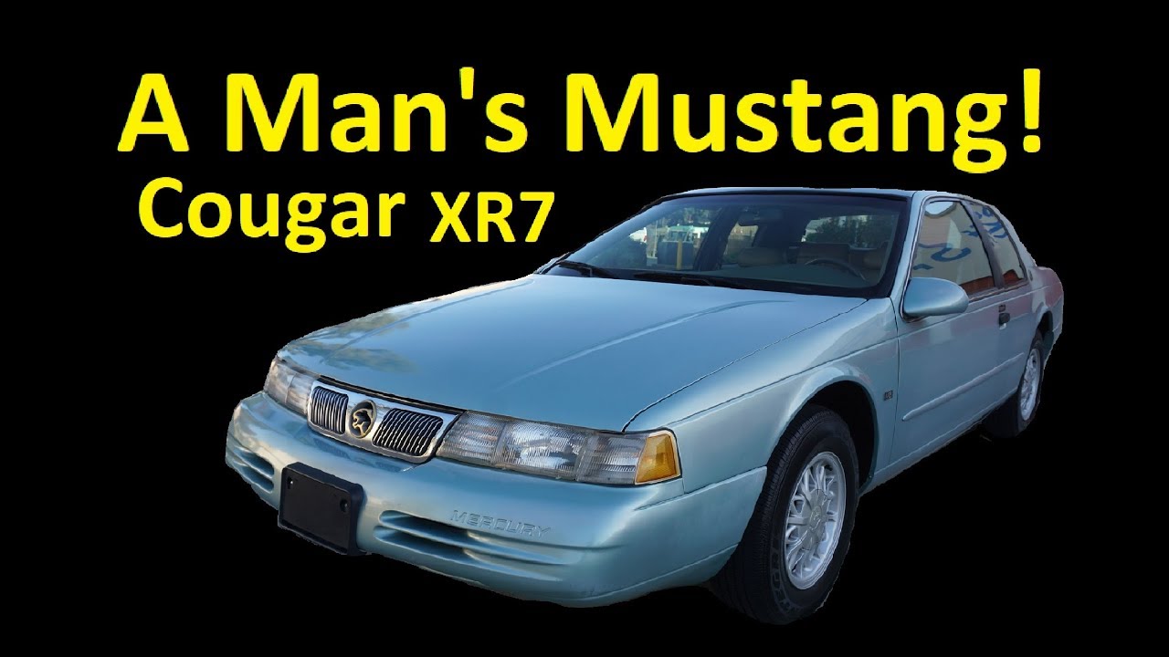 A MAN'S MUSTANG ~ CLASSIC MERCURY COUGAR XR7 V8 FOR SALE