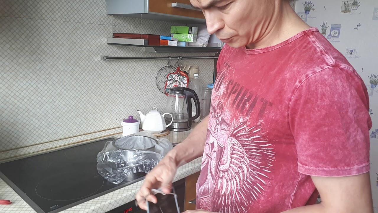 если нет термофена для разборки телефона
