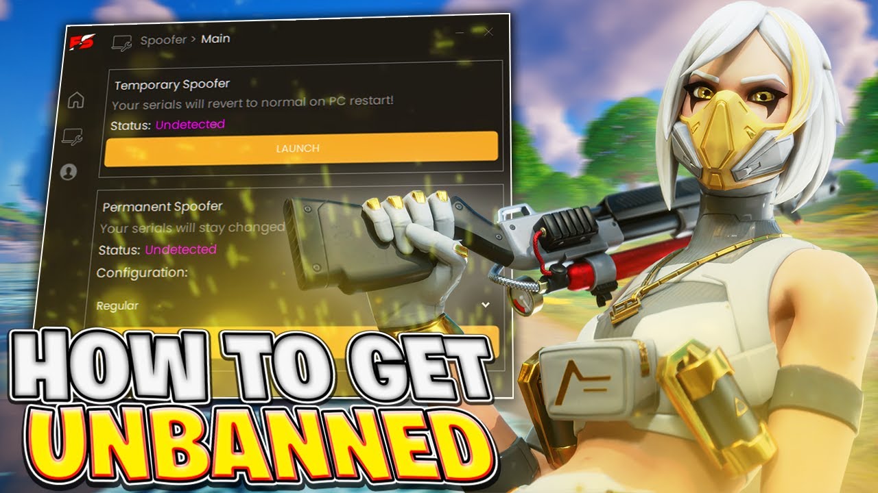 How to get UNBANNED from ANY GAME! (HWID SPOOFER)