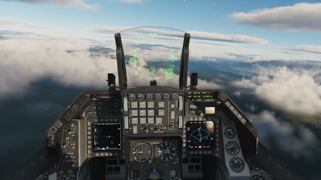 Practice Intercept With Radar + Scuffed Landing