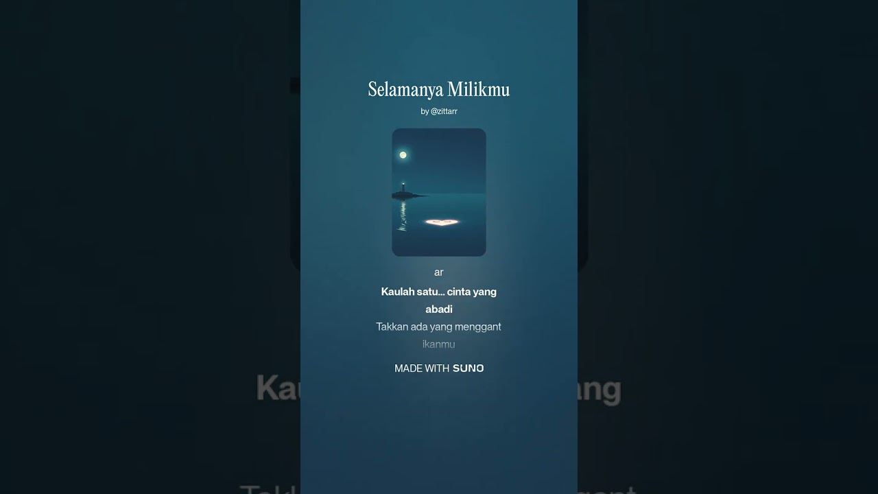 Selamanya milikmu