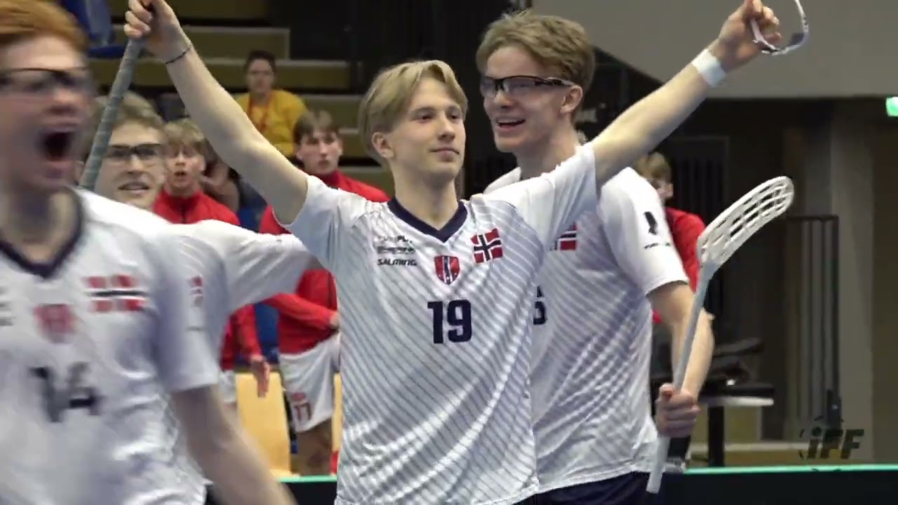 Høydepunkter Norge -Danmark VM U19 menn 2023