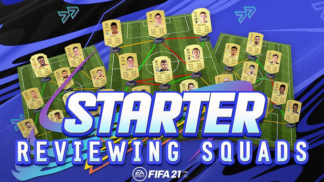 REVIEWING FIFA 21 STARTER SQUADS!!! - FIFA 21 Ultimate Team