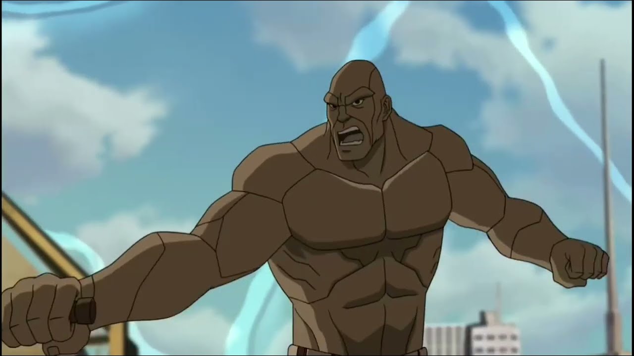 Absorbing Man - Powers and Fights from Ultimate Spider-Man