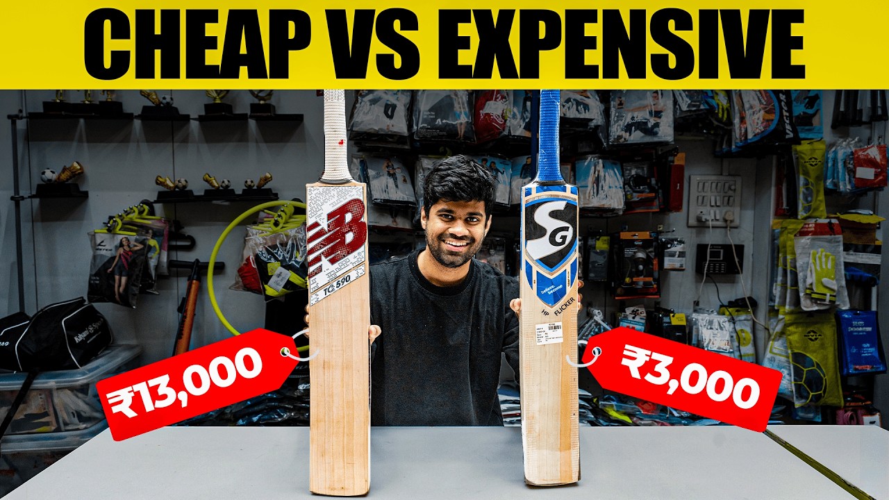 Expensive vs Cheap Season Cricket Bat ? | Which Should You Buy ?