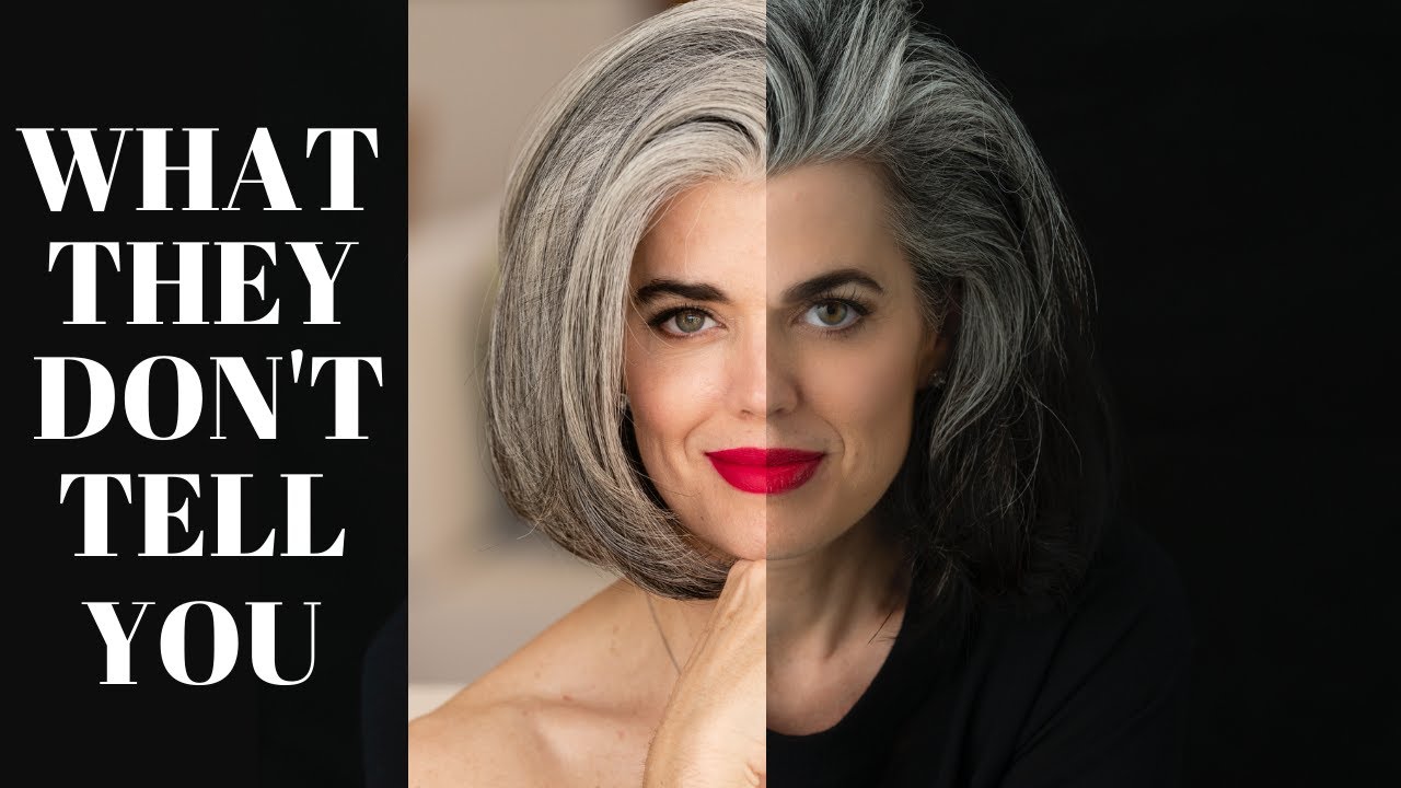 WHAT THEY DON'T TELL YOU ABOUT GRAY HAIR MIGHT SUPRISE YOU| Nikol Johnson