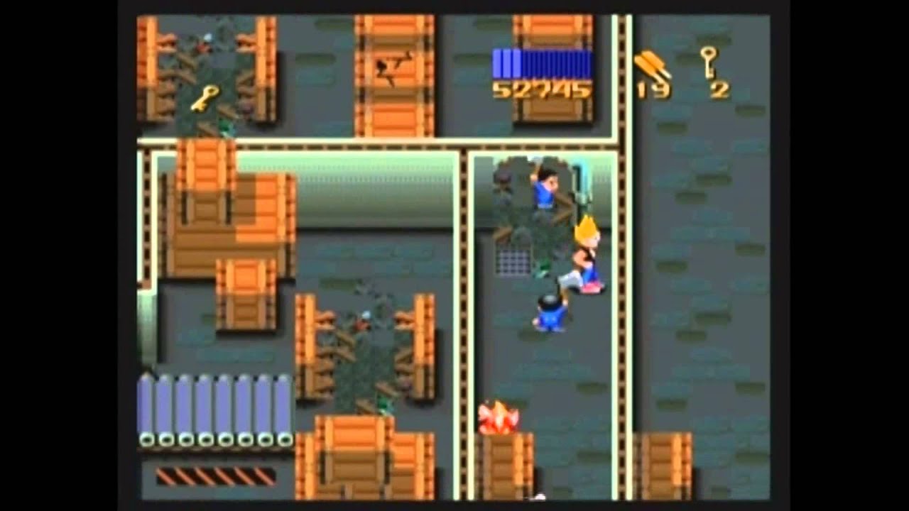 SNES - Zombies Ate My Neighbors - Level 10