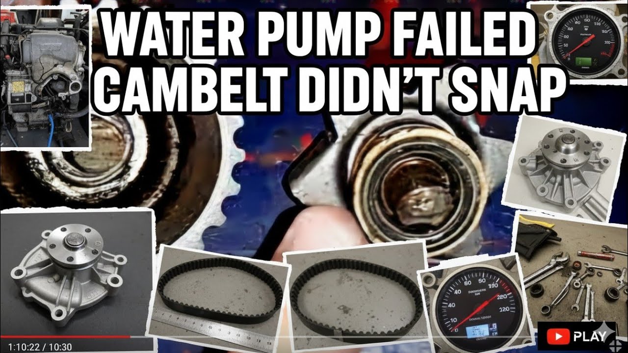 Водяной насос вышел из строя, ремень ГРМ не порвался (не сломался) Rover серии K