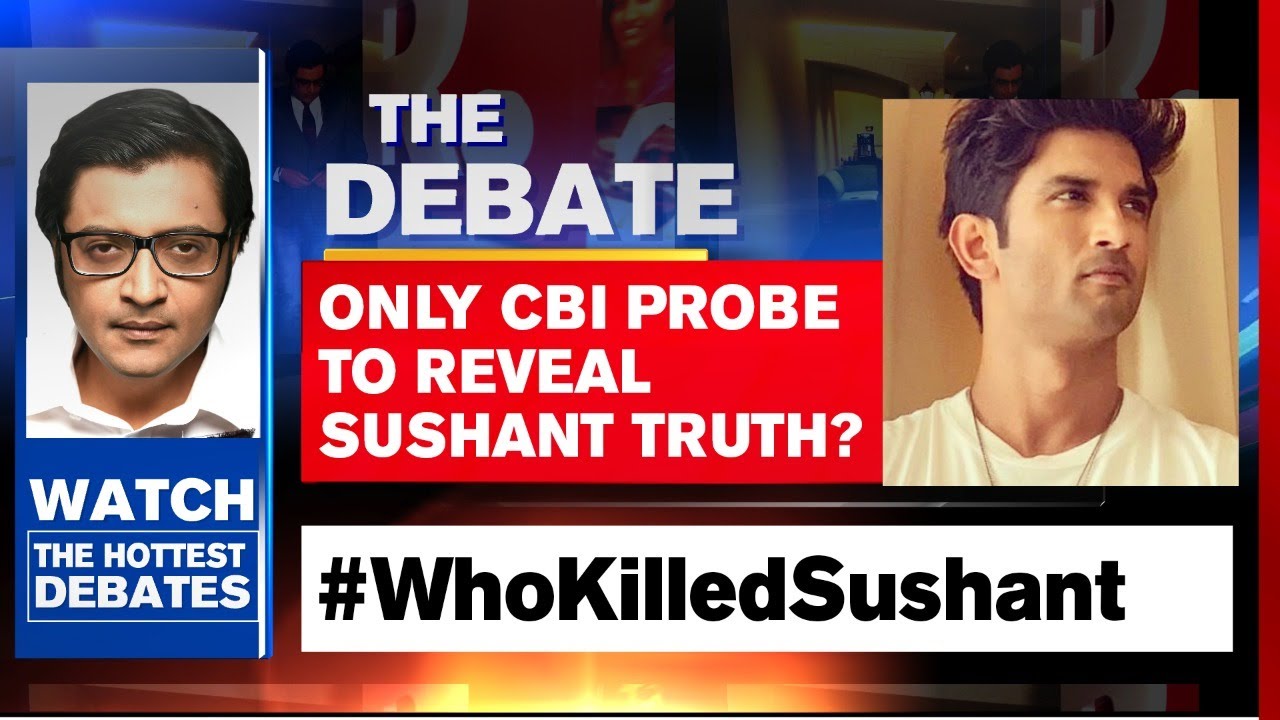 Sushant's Case: Political Fight Ahead Of Supreme Court Hearing | The Debate With Arnab Goswami
