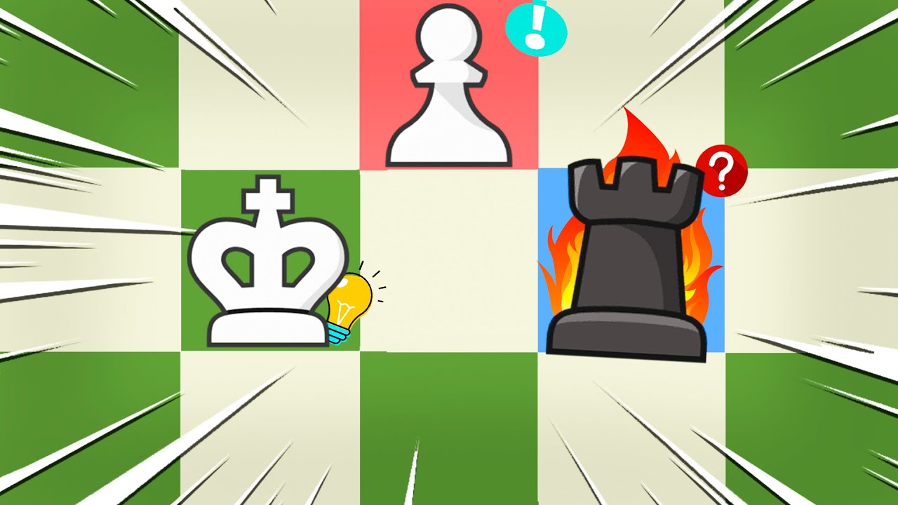 When the king was caught in a vertical trap!